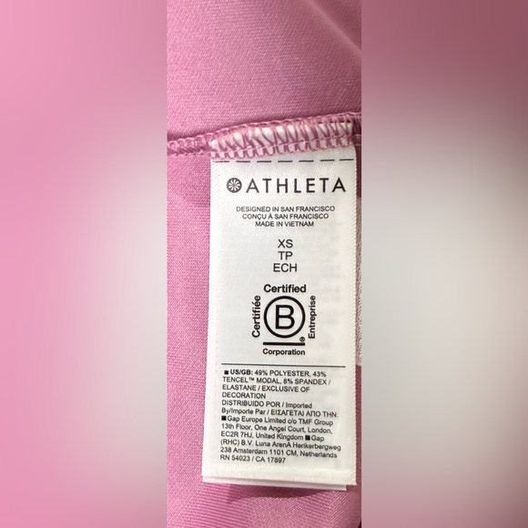 Athleta Seasoft Crewneck Sweatshirt in Orchid Pink Size XS - Picture 10 of 12